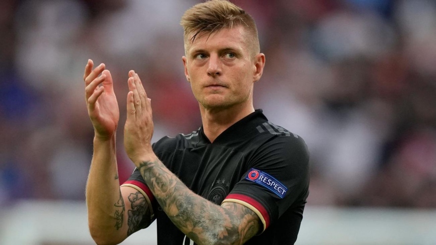 Toni Kroos từ giã ĐT Đức sau khi chia tay EURO 2021